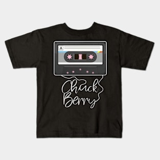 Love Music Chuck Proud Name Awesome Cassette Kids T-Shirt